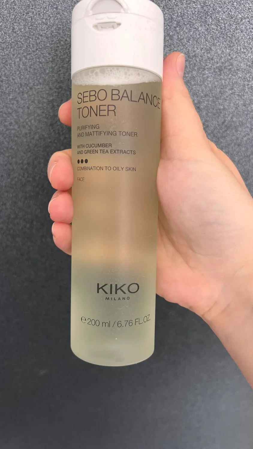 KIKO Sebo Balance Toner tonico purificante 200 ml opacizzante