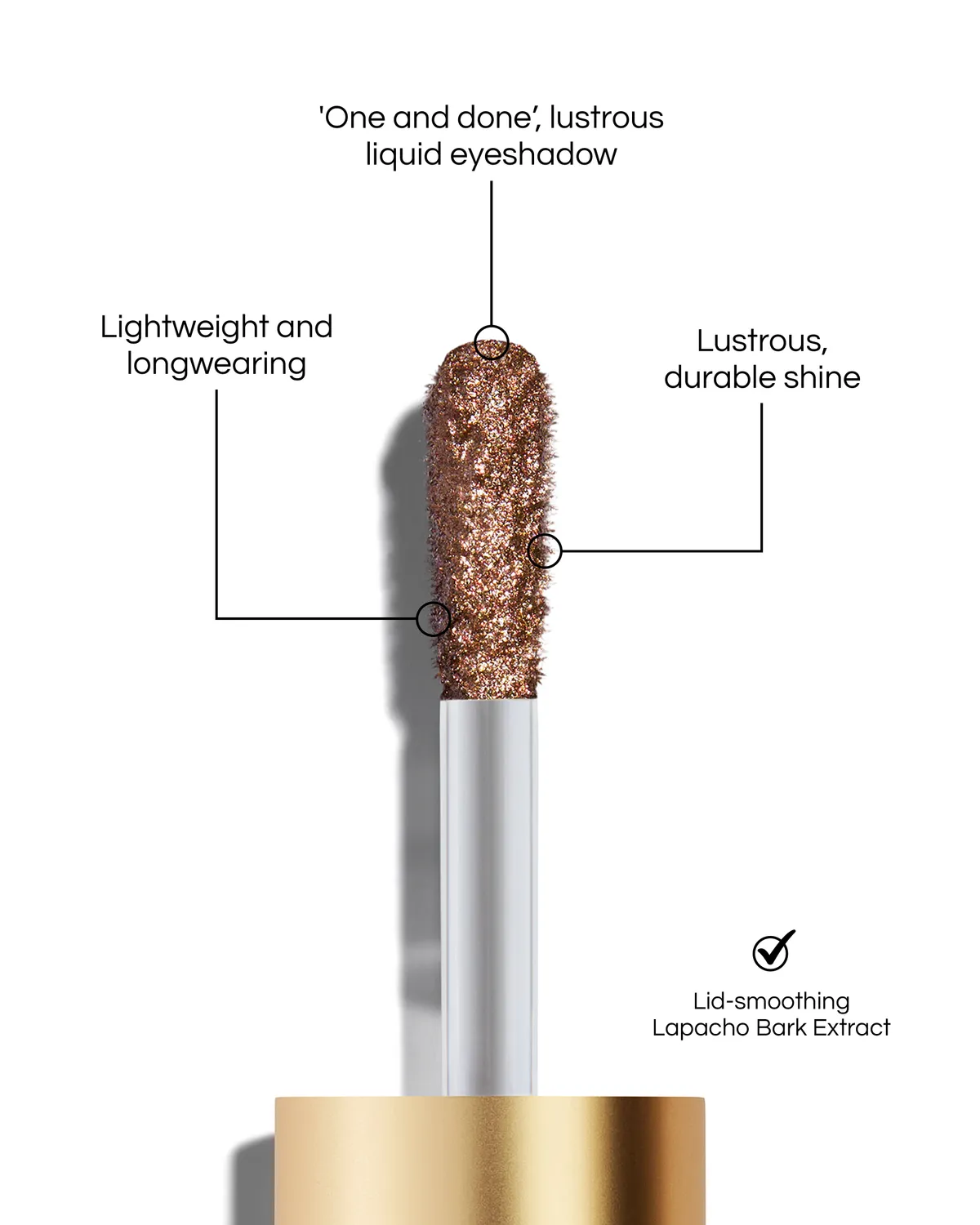 Lisa Eldridge Liquid Lurex Zora ombretto liquido
