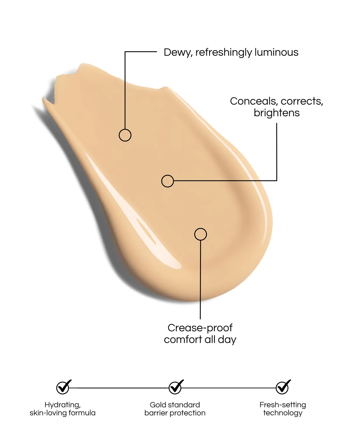Lisa Eldridge Luminist Shade 8 correttore + pennello idratante