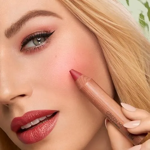 KIKO Green Me Lips & Cheeks 104 matita rossetto fard