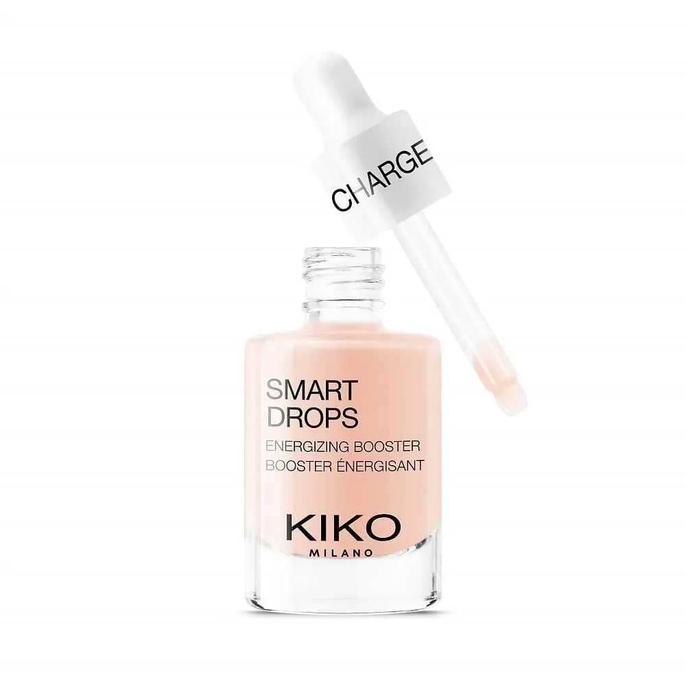 KIKO Smart Glow Drops Booster Viso Illuminante Gocce Mirtillo