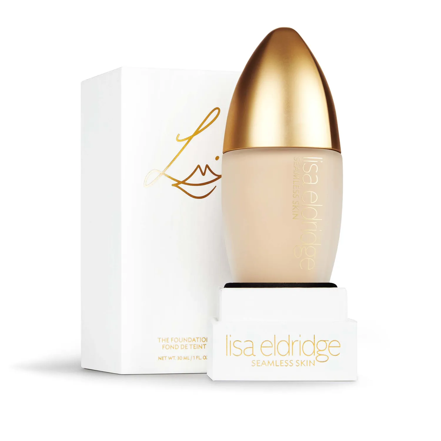 Lisa Eldridge The Foundation Shade No. 4 fondotinta pesca chiaro