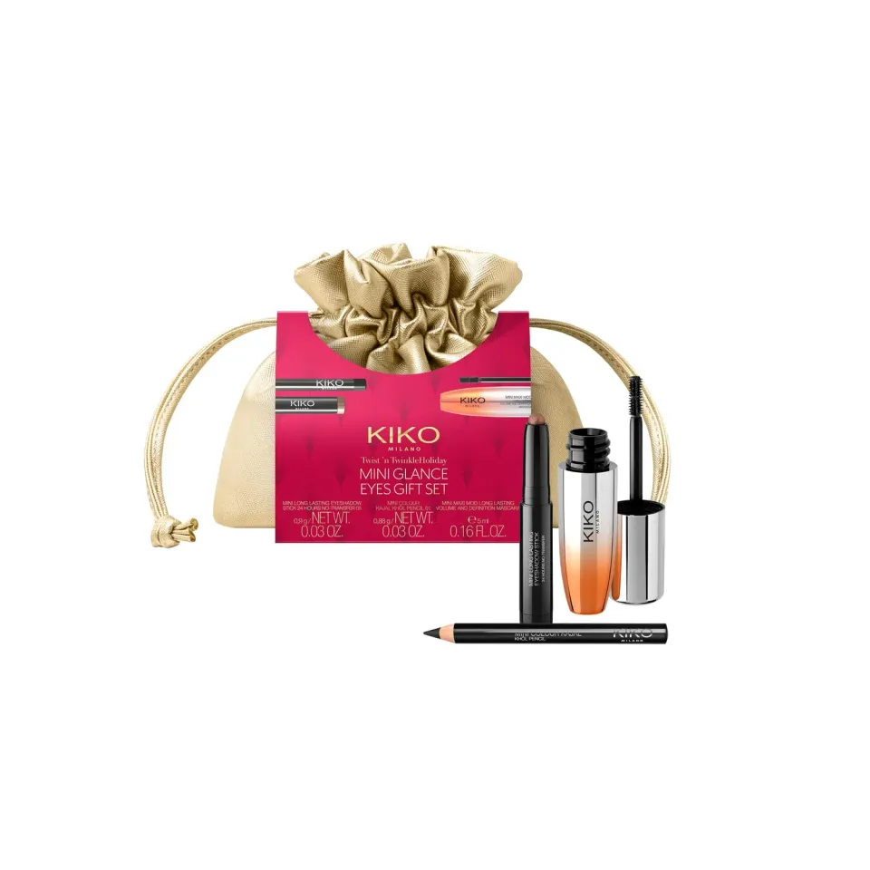 KIKO Twist'n Twinkle Mini Glance set occhi mini 3pz