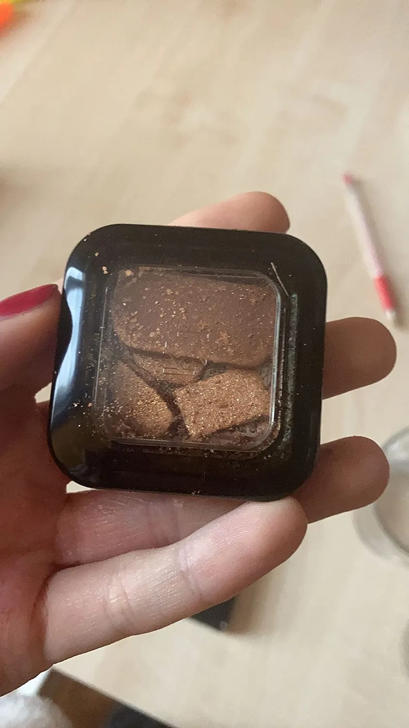 KIKO Bright Duo Eyeshadow 01 ombretto Bianco Oro