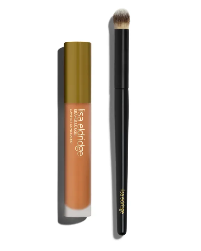 Lisa Eldridge Luminist Concealer Shade 25 correttore luminoso con pennello