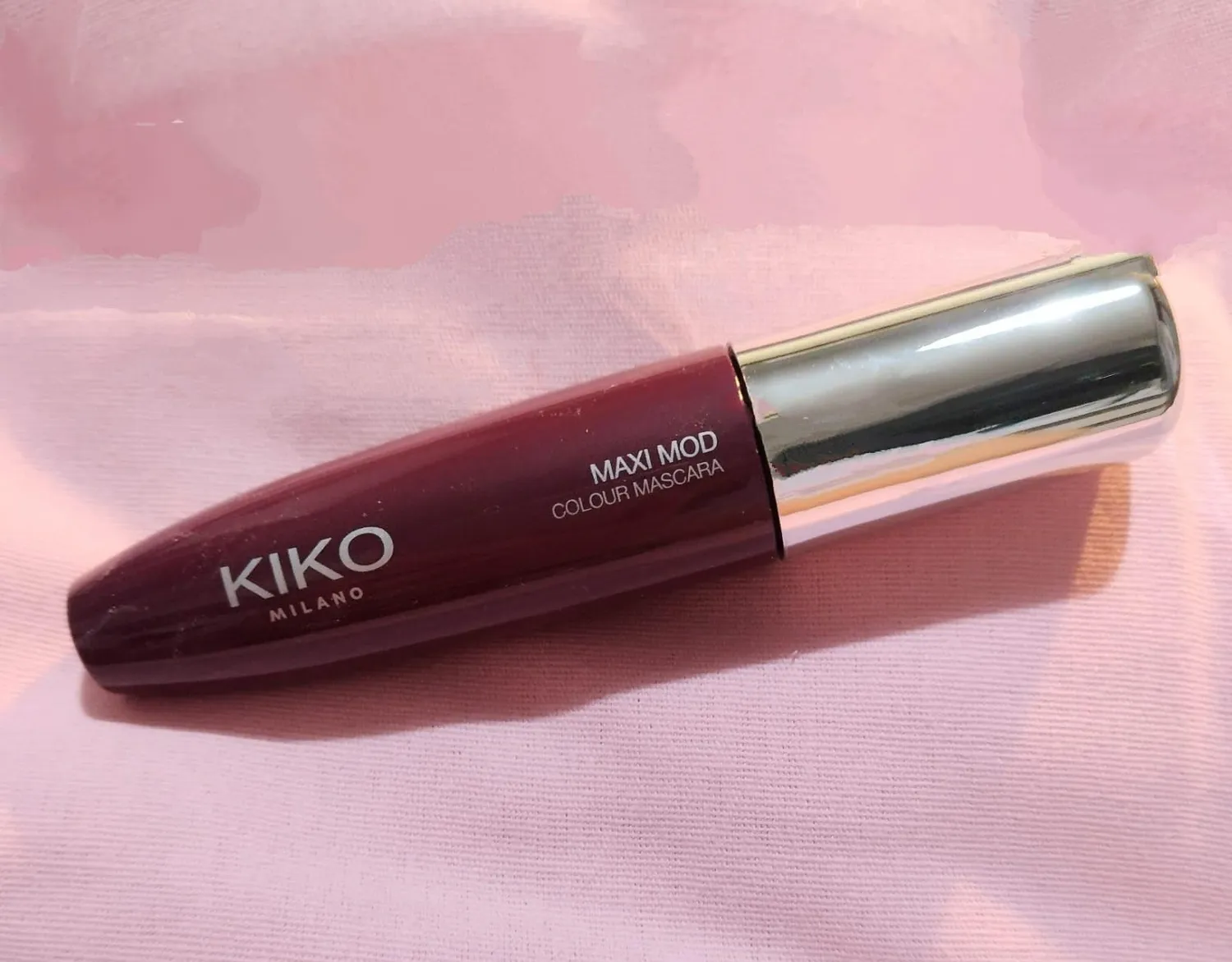KIKO Milano Maxi Mod Colour 01 Electric Blue mascara volume 10 h
