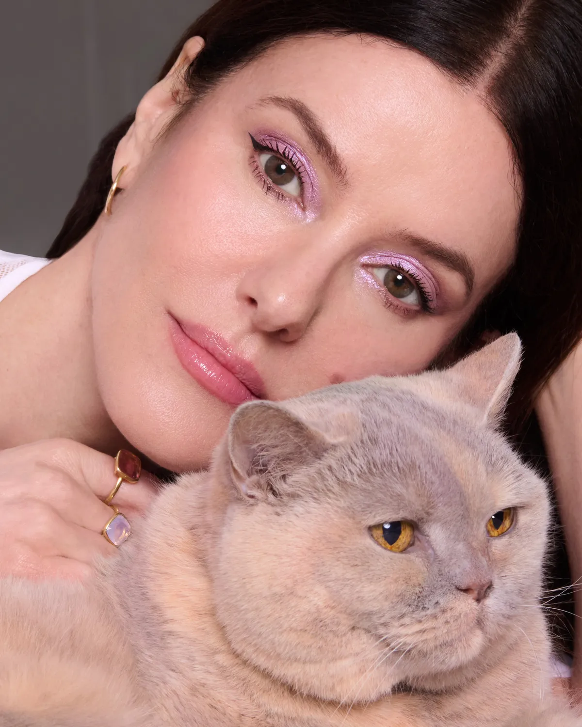 Lisa Eldridge Betty palette ombretti 6 colori rosati
