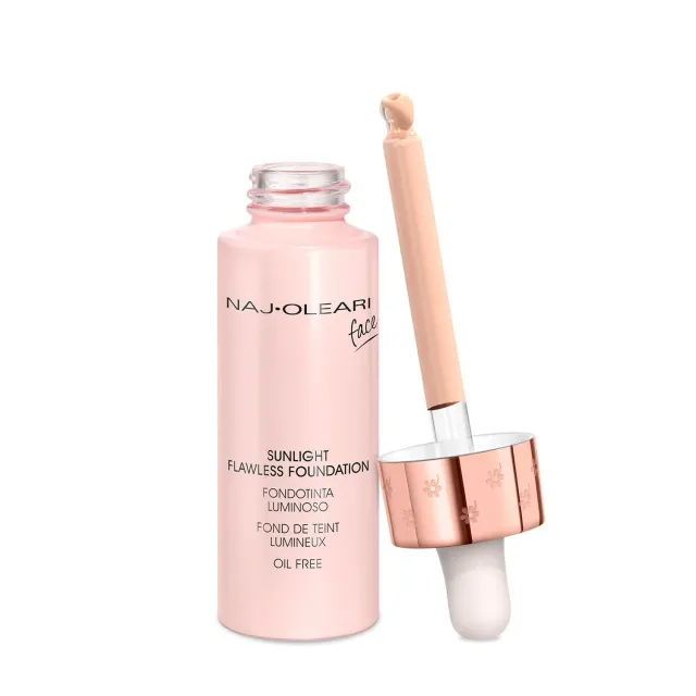 Naj Oleari Sunlight Flawless Foundation Fondotinta 02 Rosa Caldo