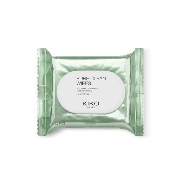 KIKO Pure Clean salviette struccanti viso 25 pezzi idratanti