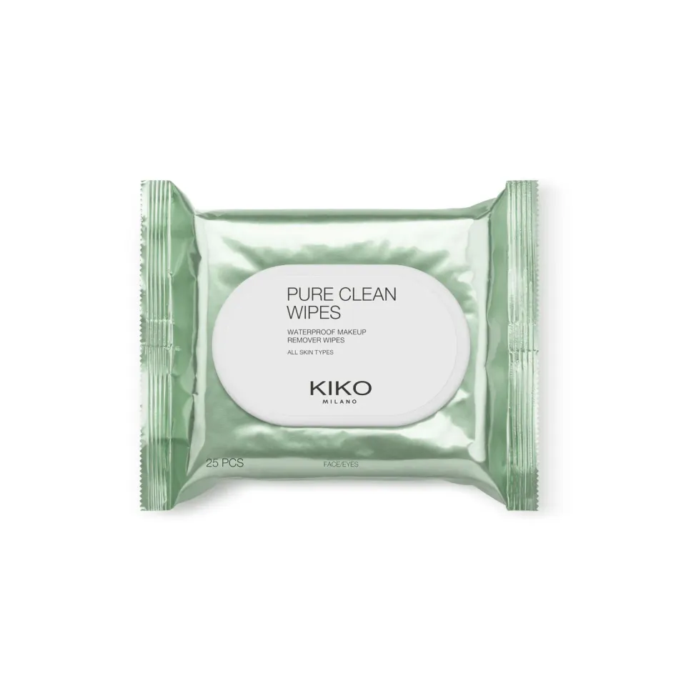 KIKO Pure Clean salviette struccanti viso 25 pezzi idratanti