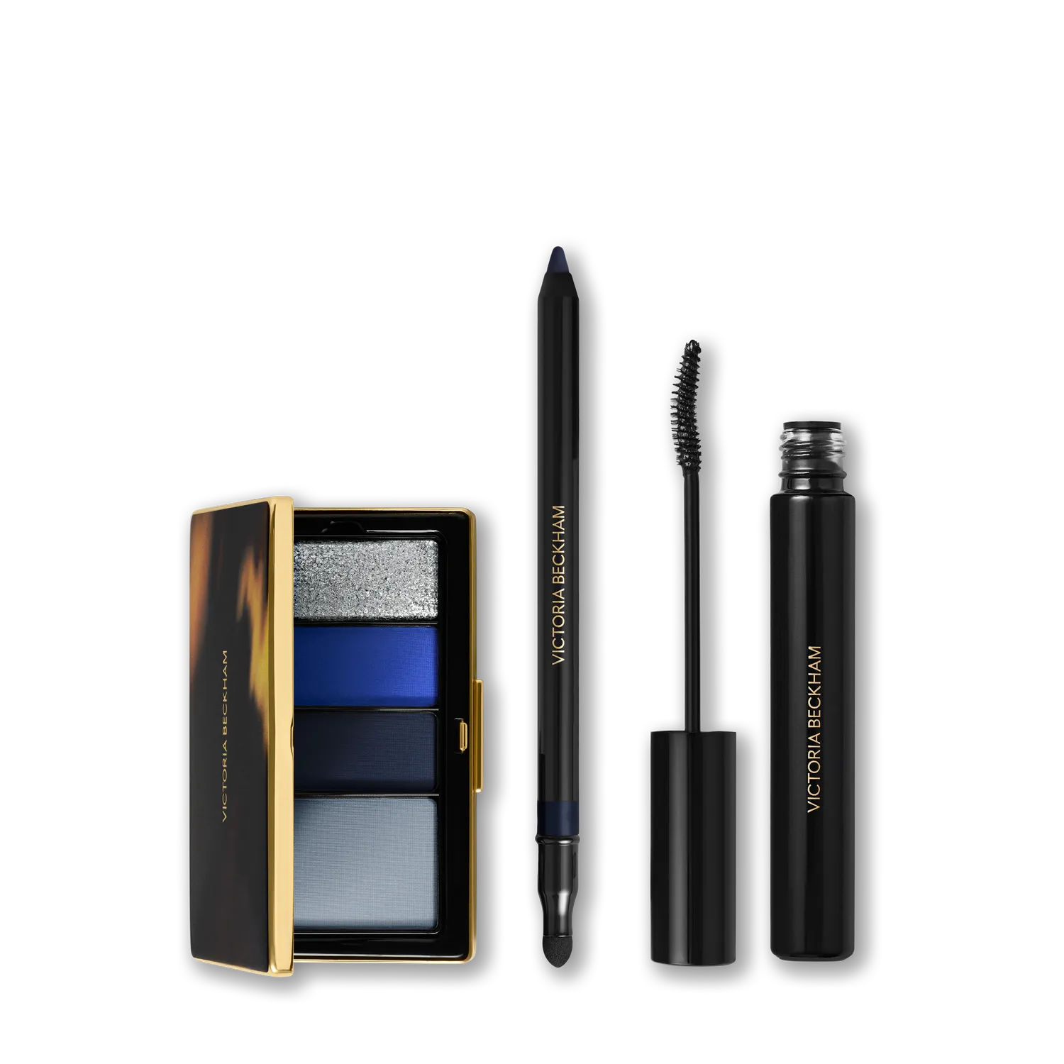 Victoria Beckham Beauty Eye Wardrobe Edit palette + kajal + mascara