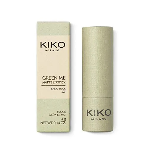 KIKO Green Me Matte Lipstick 103 rossetto verde opaco