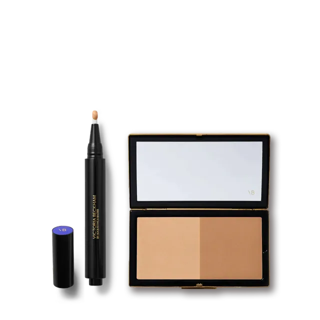 Victoria Beckham Beauty 2-Step Complexion Set correttore + terra opaca
