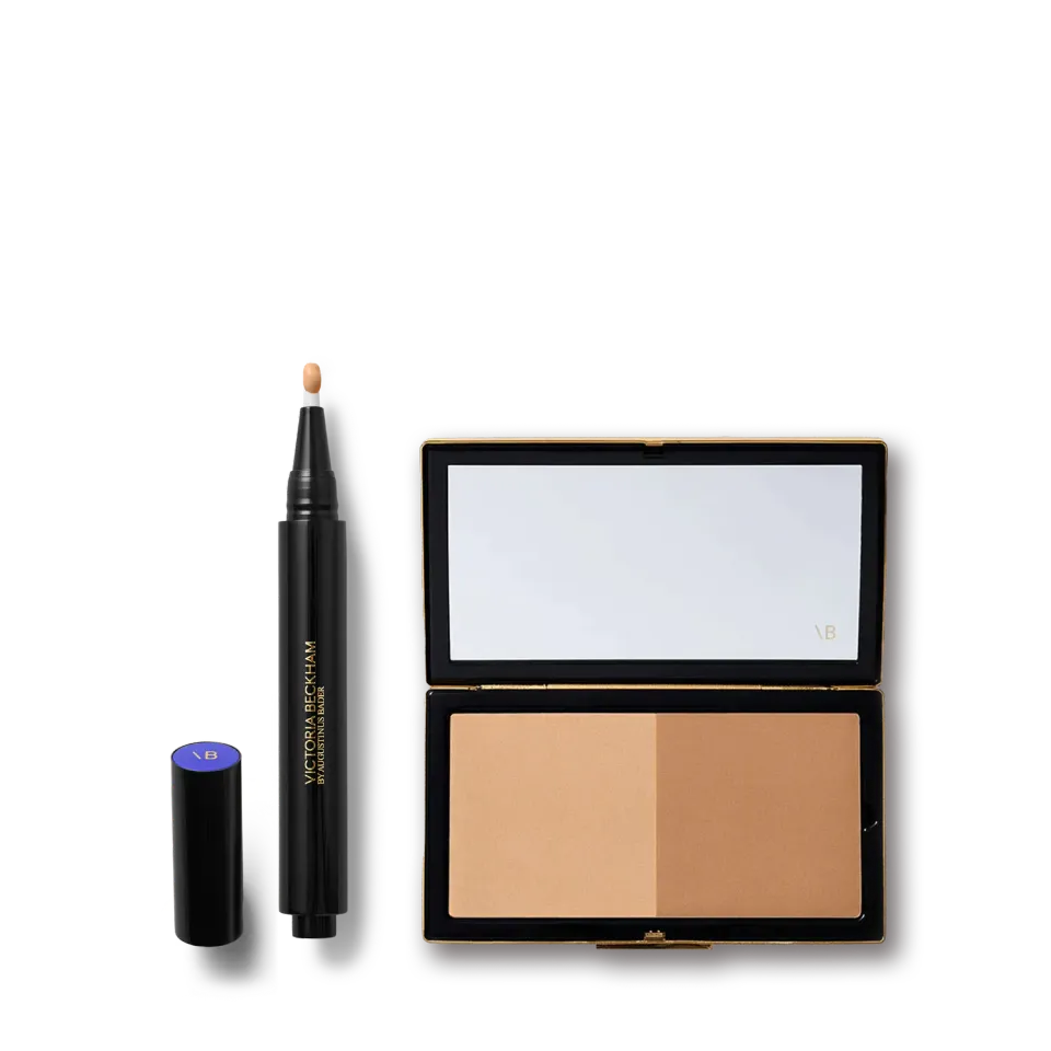 Victoria Beckham Beauty 2-Step Complexion Set correttore + terra opaca