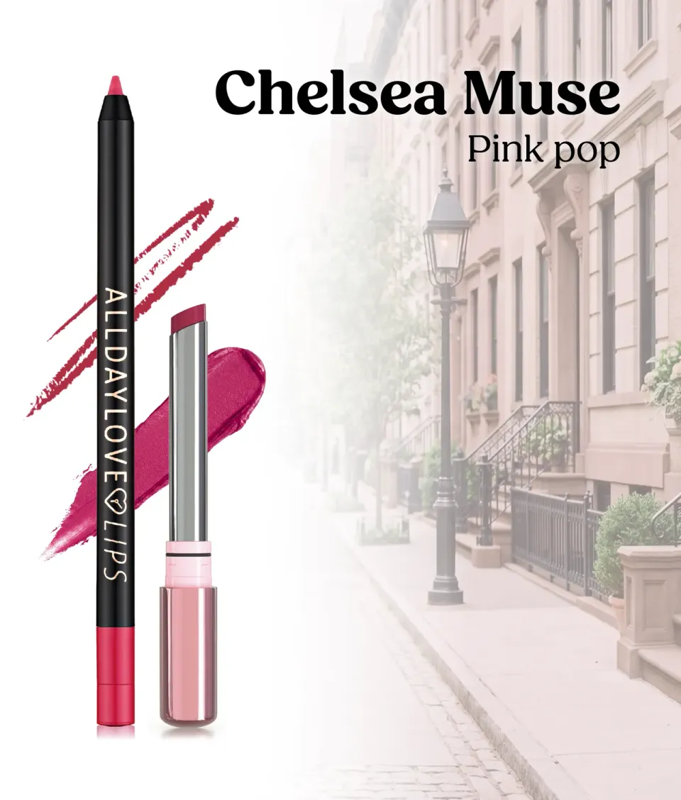 ClioMakeUp Combo Labbra 13 Chelsea Muse Kit Fucsia