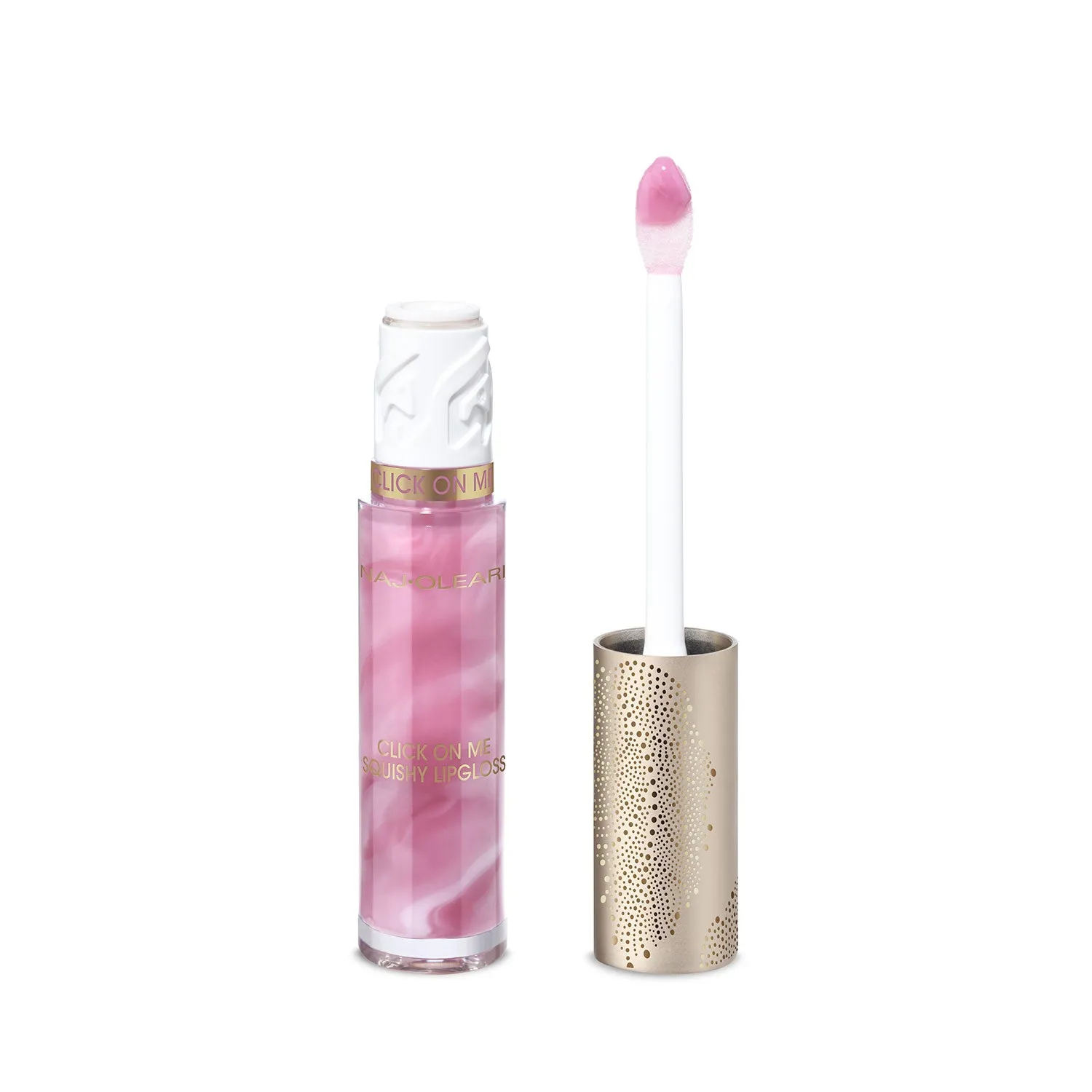 Naj Oleari Click On Me Squishy gloss labbra 01 Caramel Bliss volumizzante