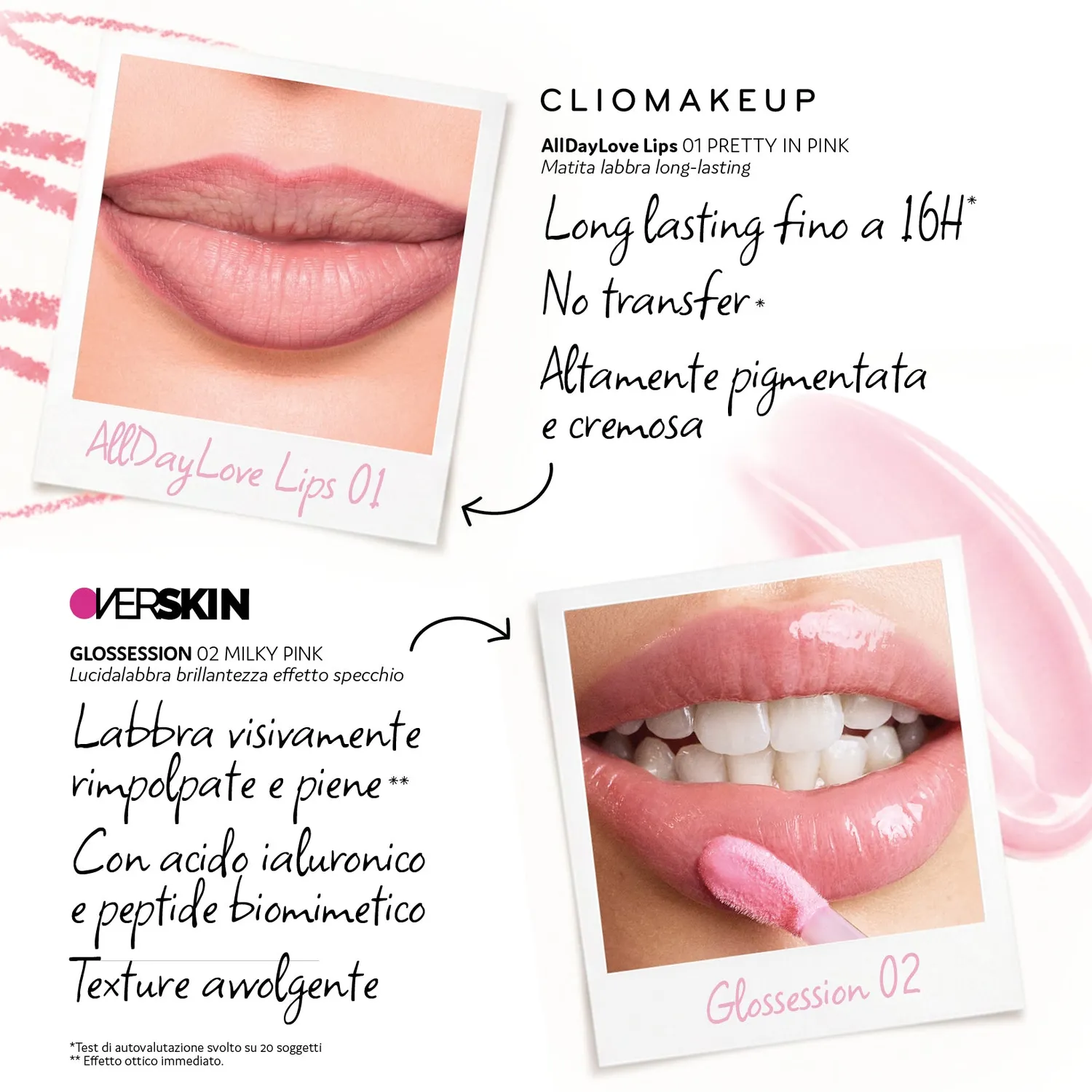 ClioMakeUp Beauty League Lip Kit 03 kit labbra rosa