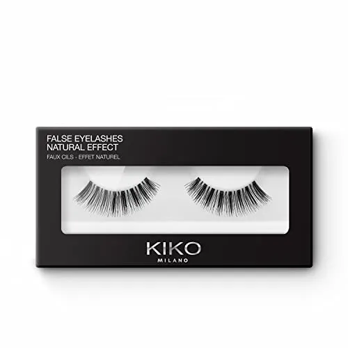 Kiko False Eyelashes 01 ciglia finte naturali riutilizzabili