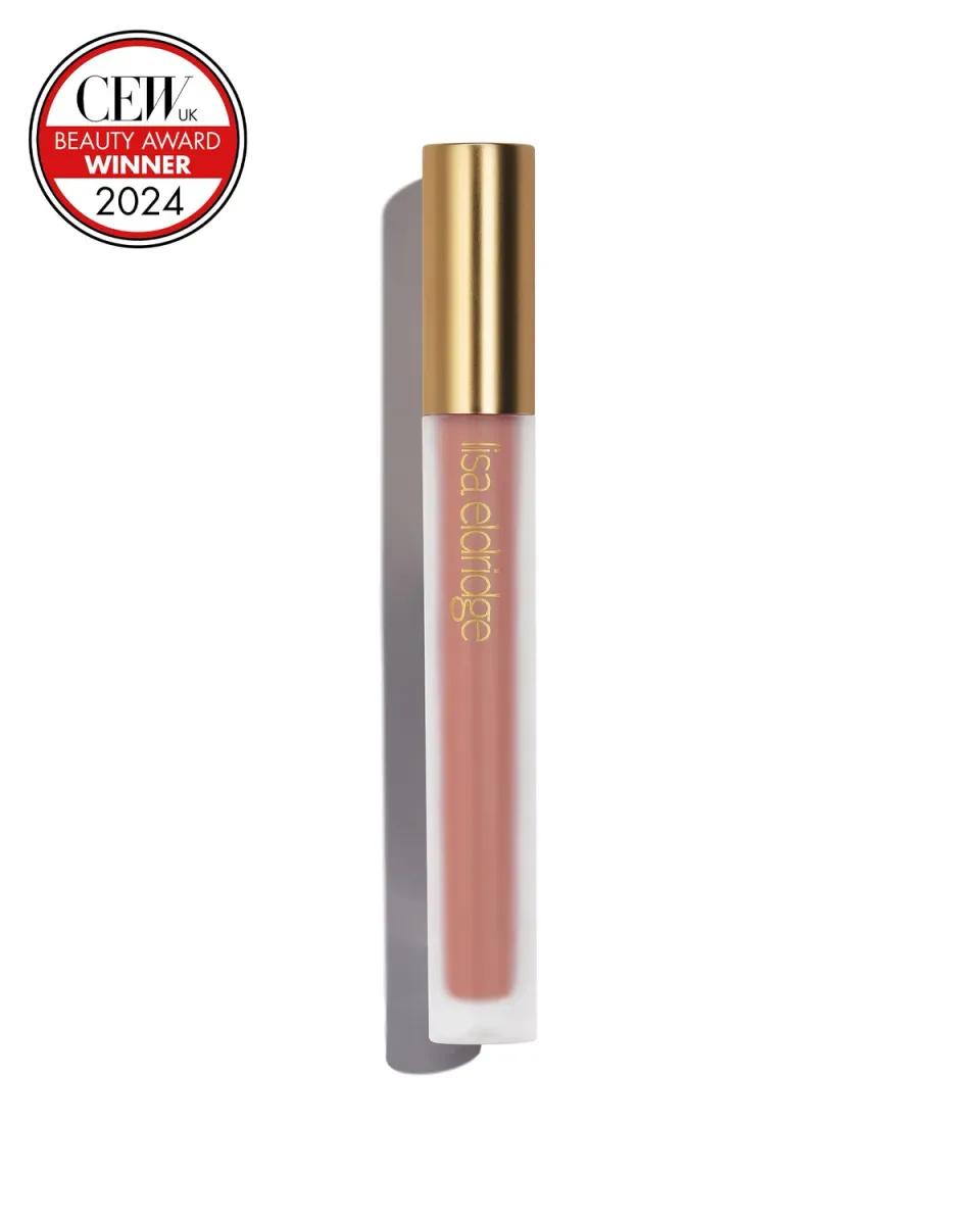 Lisa Eldridge Velveteen Fawn rossetto liquido matte