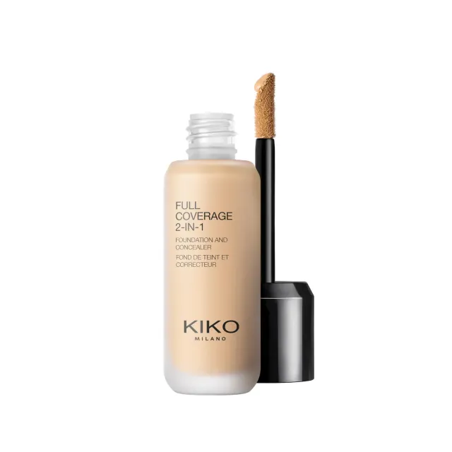 KIKO Full Coverage 2-in-1 16 fondotinta correttore N25 alta coprenza