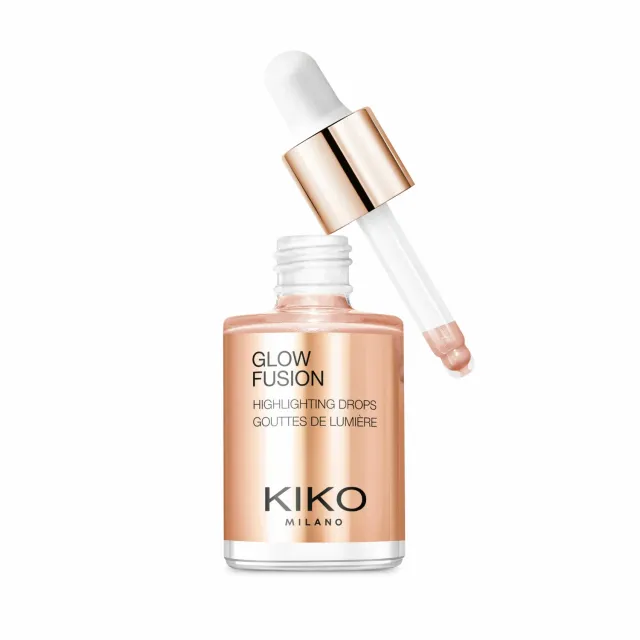KIKO Glow Fusion Highlighting Drops 02 illuminante liquido metallico