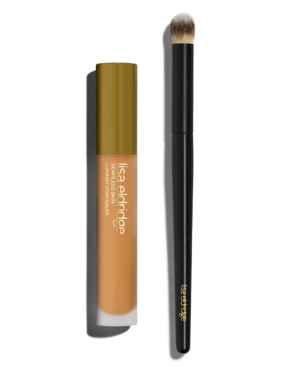 Lisa Eldridge Luminist 23 correttore + pennello viso No.4