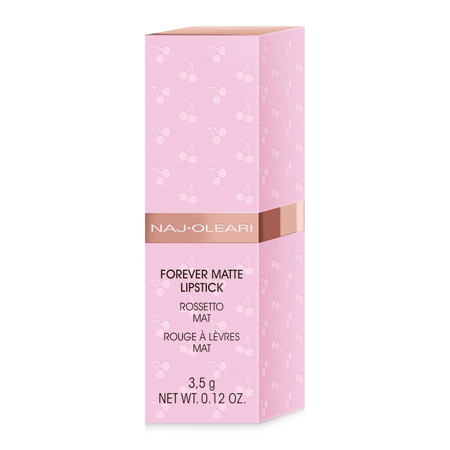 Naj-Oleari Forever Matte rossetto 01 Beige Rosato 8h
