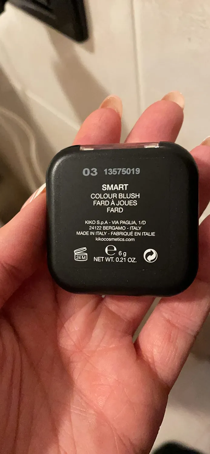 KIKO Smart Colour Blush 03 fard pesca intenso modulabile