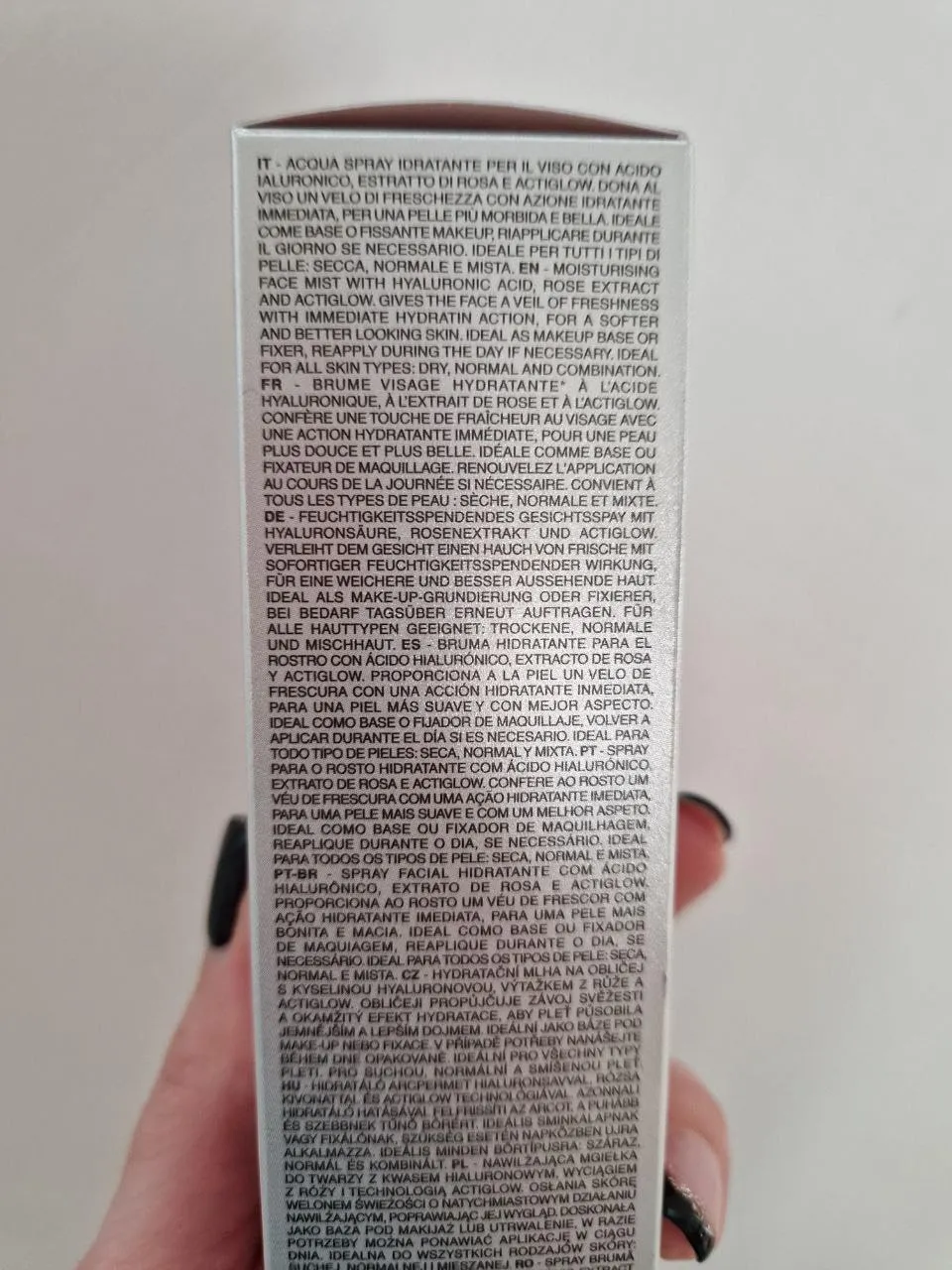 KIKO Hydra Pro Mist spray viso idratante rosa