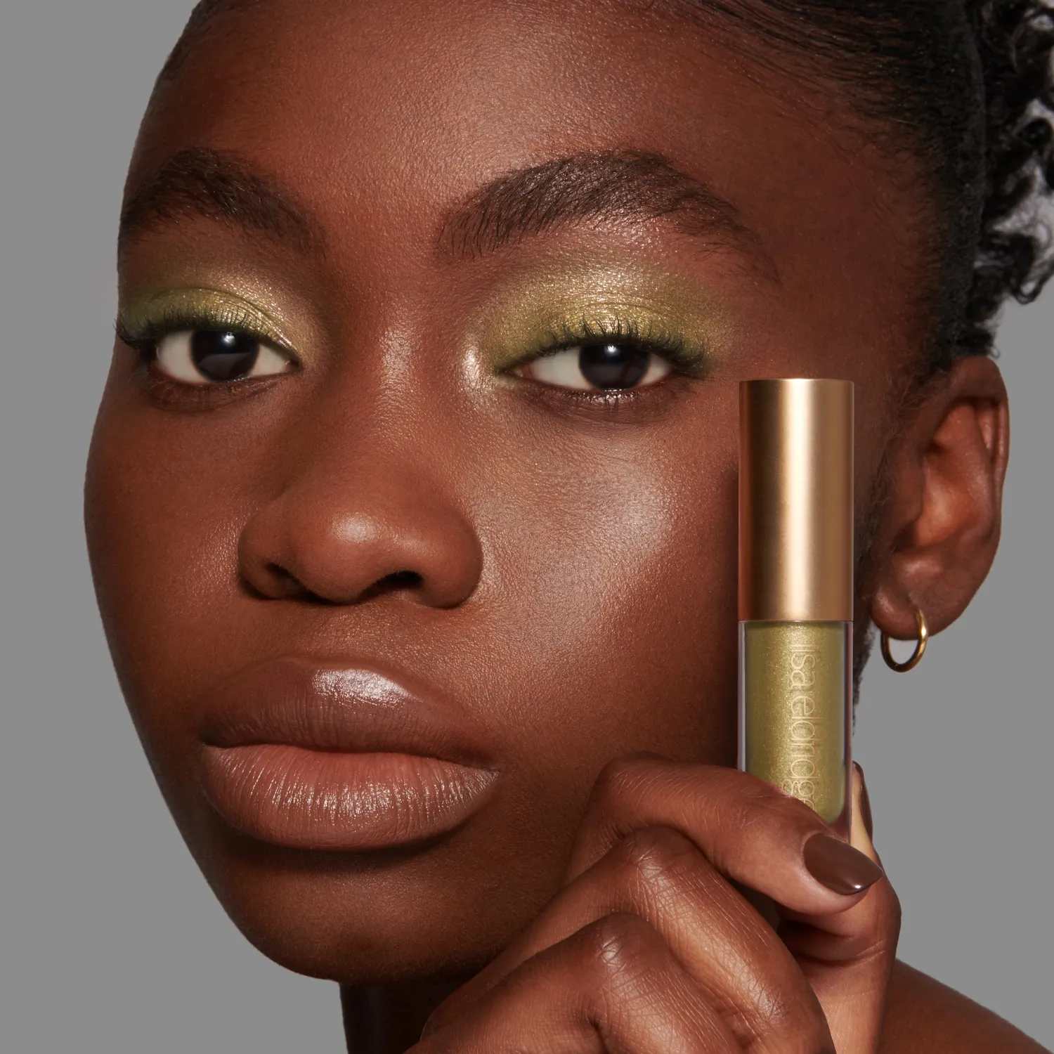 Lisa Eldridge Liquid Lurex Daphne ombretto liquido dorato