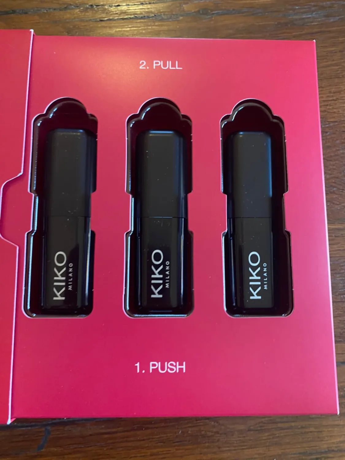 KIKO Smart Fusion Lip Set 02 kit 3 rossetti luminosi 404 416 429