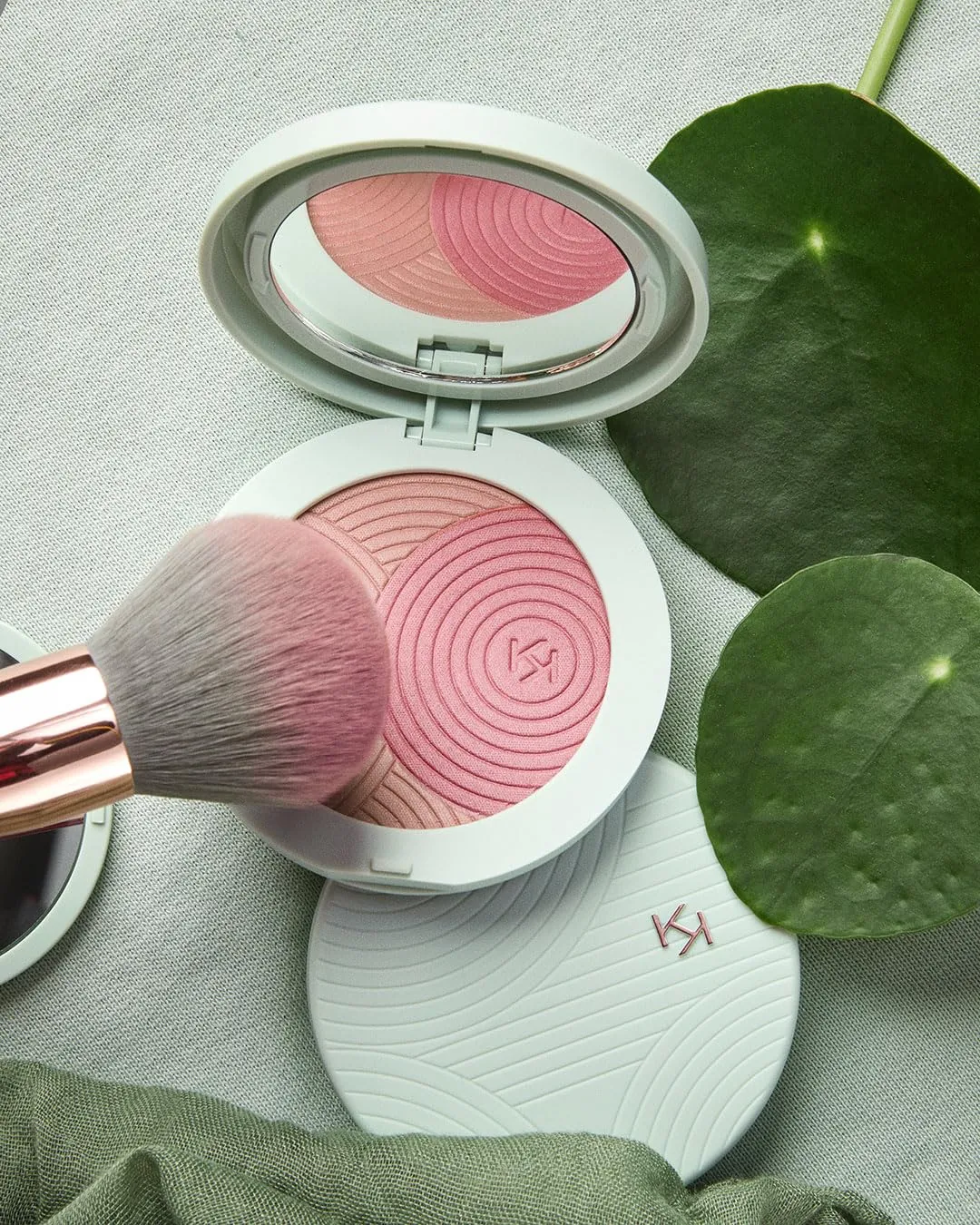 KIKO Kind Silky Touch Duo Blush 01 blush polvere vegano