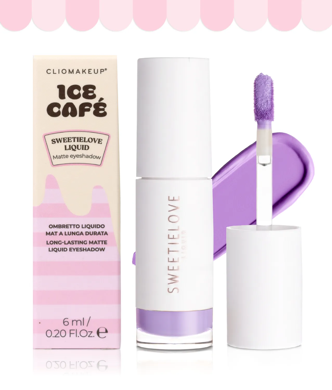 ClioMakeUp SweetieLove Liquid ombretto liquido Banana Shake 6 ml