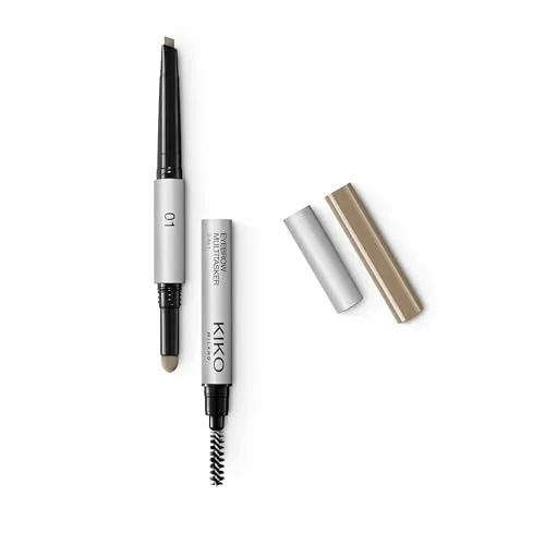 KIKO Milano Eyebrow Multitasker 3-in-1 01 matita sopracciglia scovolo