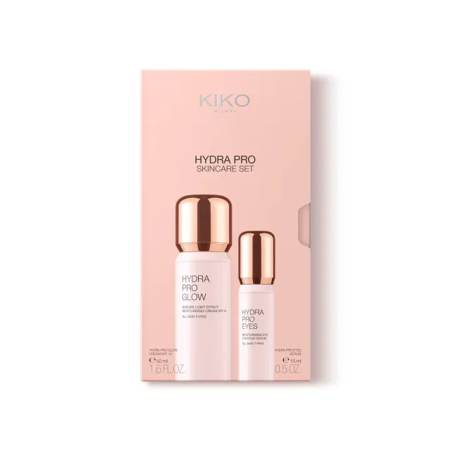KIKO Milano Hydra Pro Skincare Set kit viso e occhi idratante