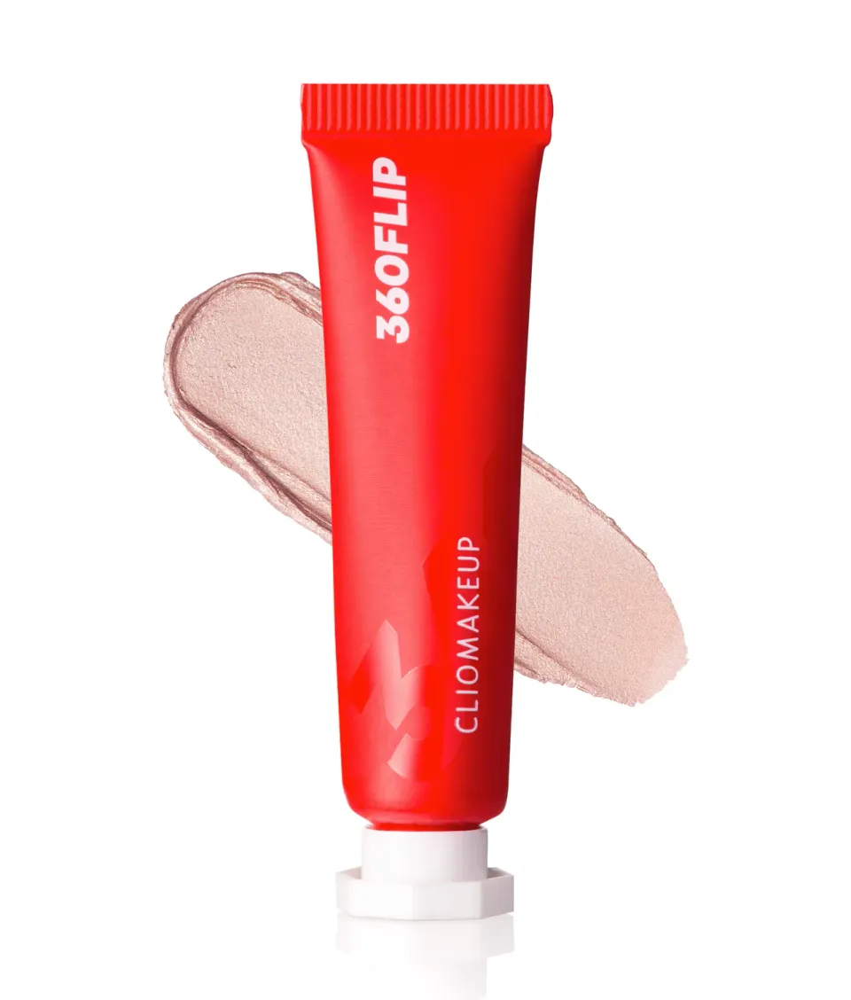 ClioMakeup SweetieLove 360FLIP ombretto Frappè Rosè metal