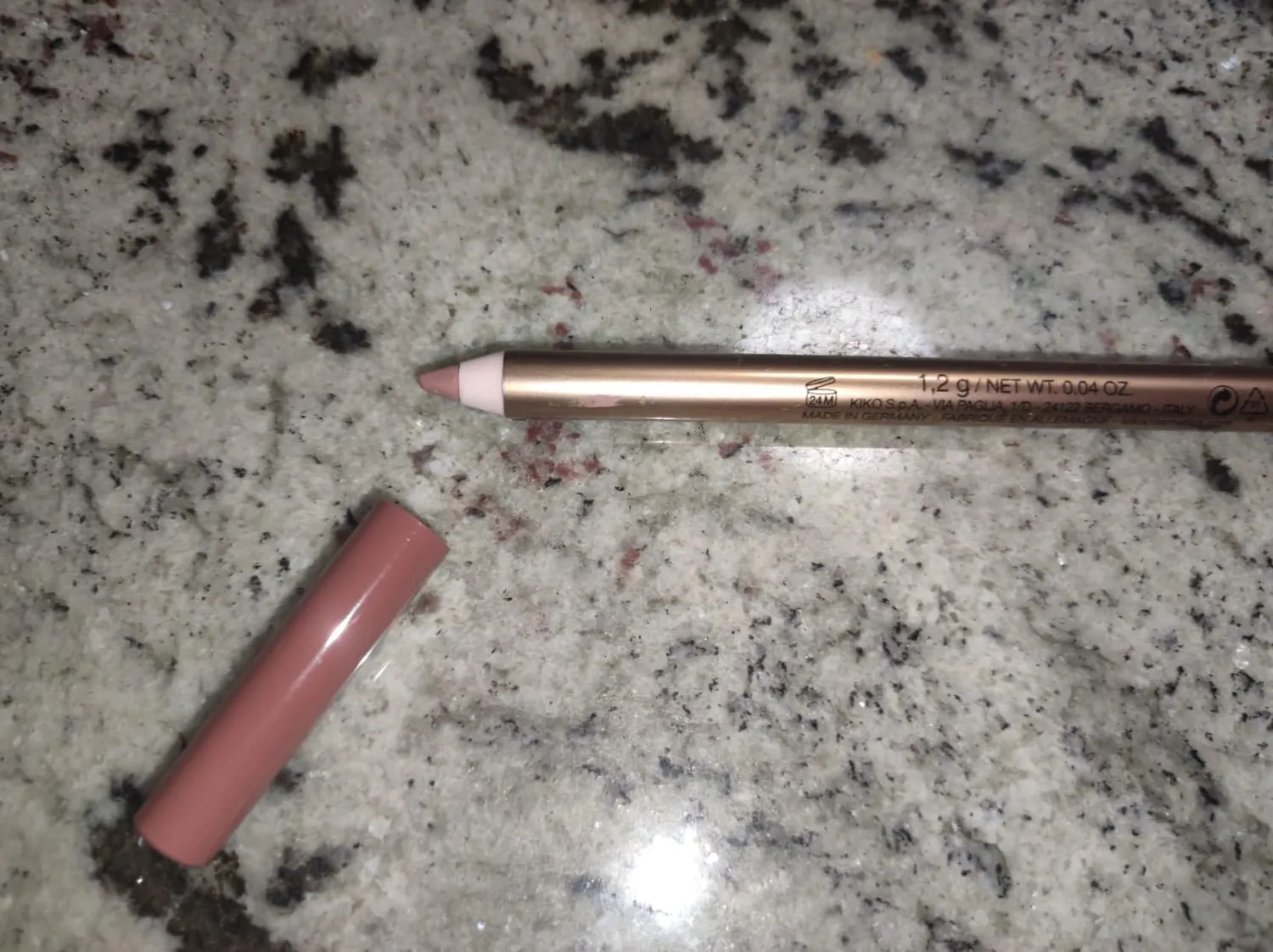 KIKO Creamy Colour Comfort Lip Liner 02 matita labbra Pink Sand no transfer