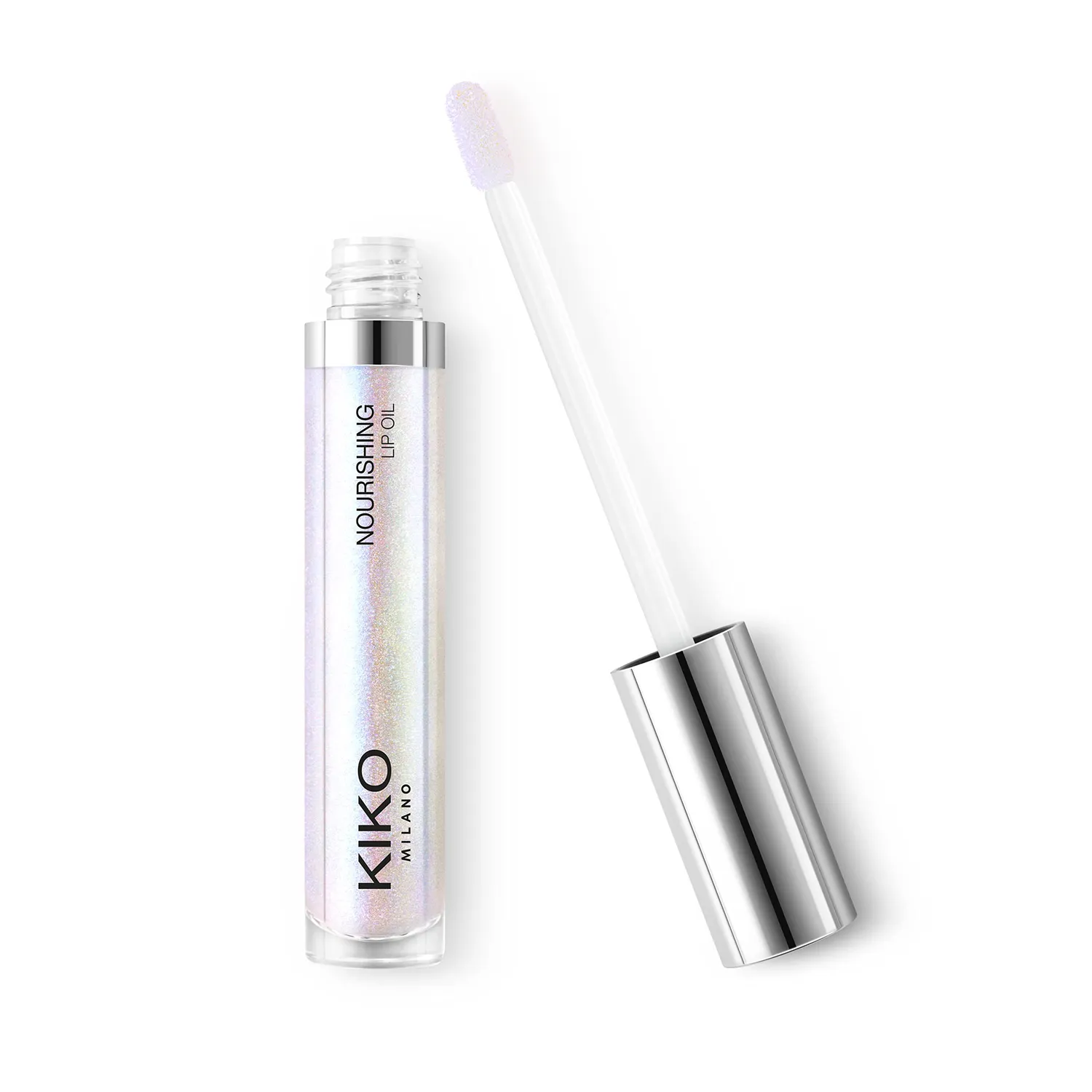 KIKO Nourishing Lip Oil 01 olio labbra soft rose 7 ml specchio