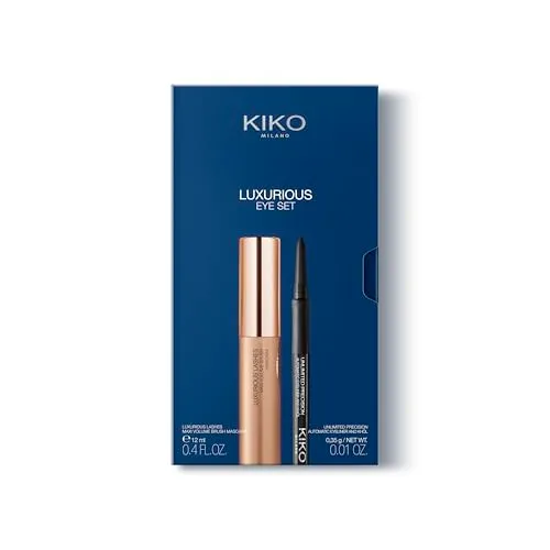KIKO Luxurious Eye Set mascara + matita occhi nera