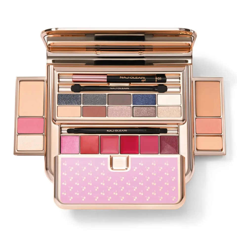 Naj Oleari La Postina Rosa palette make-up large completa
