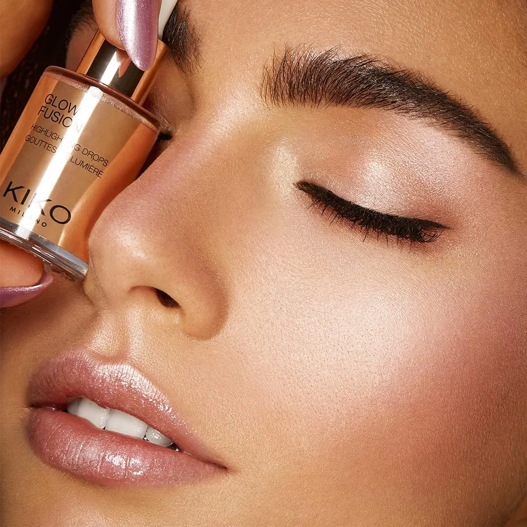KIKO Glow Fusion Highlighting Drops 02 illuminante liquido metallico