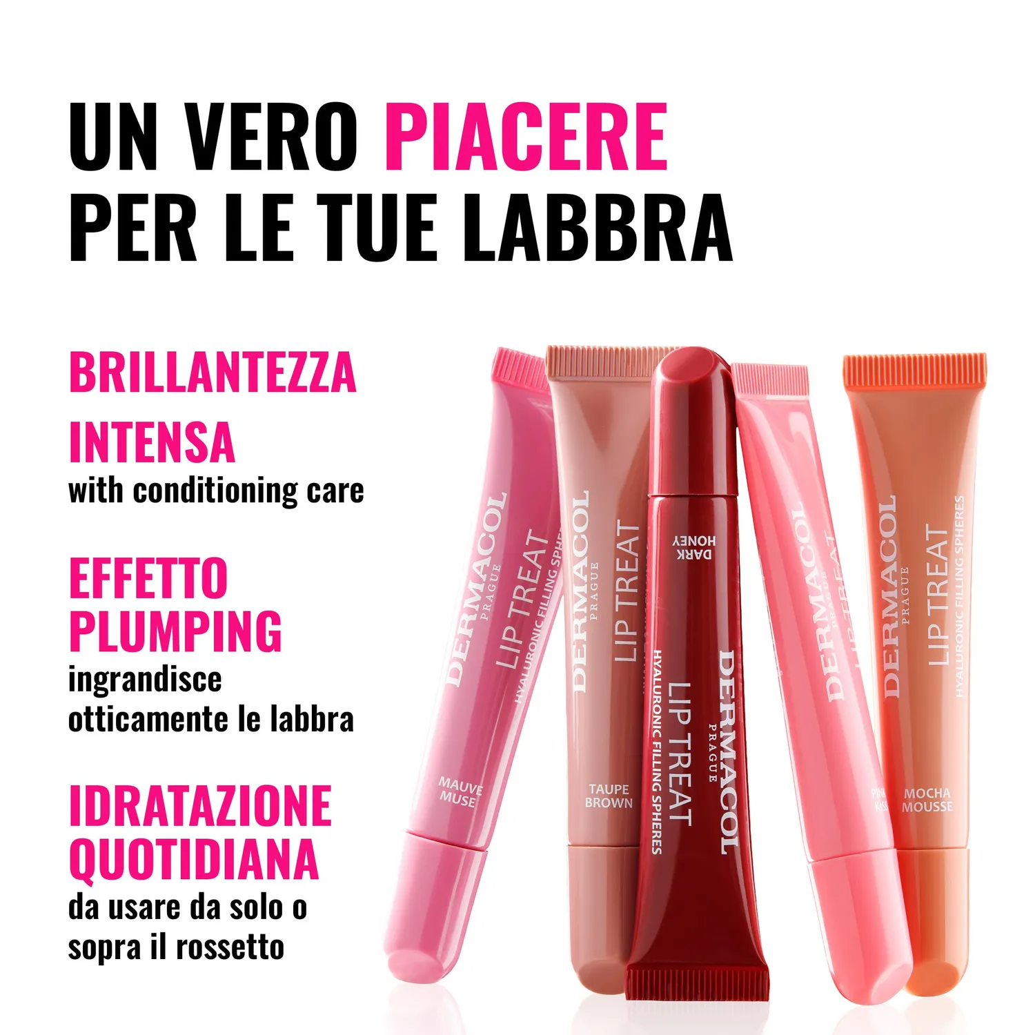 Dermacol Lip Treat Gloss labbra 7 Summer Crush 10 ml