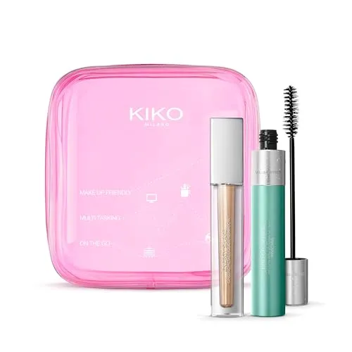 KIKO Milano Energy Shake Kit Mascara + Ombretto Liquido 01
