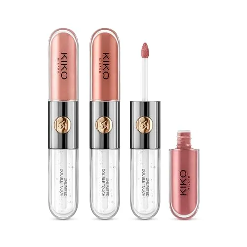 KIKO Unlimited Double Touch Gift Set 01 kit labbra 3 rossetti liquidi