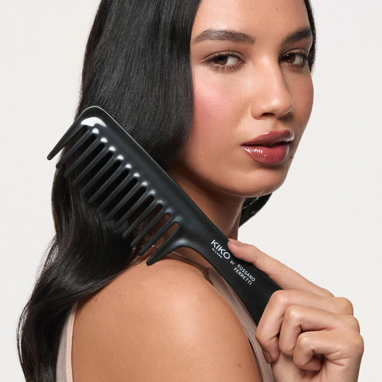 KIKO Tangle-Free Hair Comb pettine capelli ricci denti larghi