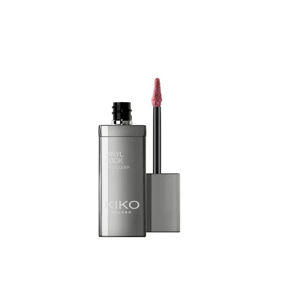 KIKO Vinyl Lock Lip Lacquer 03 rossetto liquido Coral Sketch vinilico