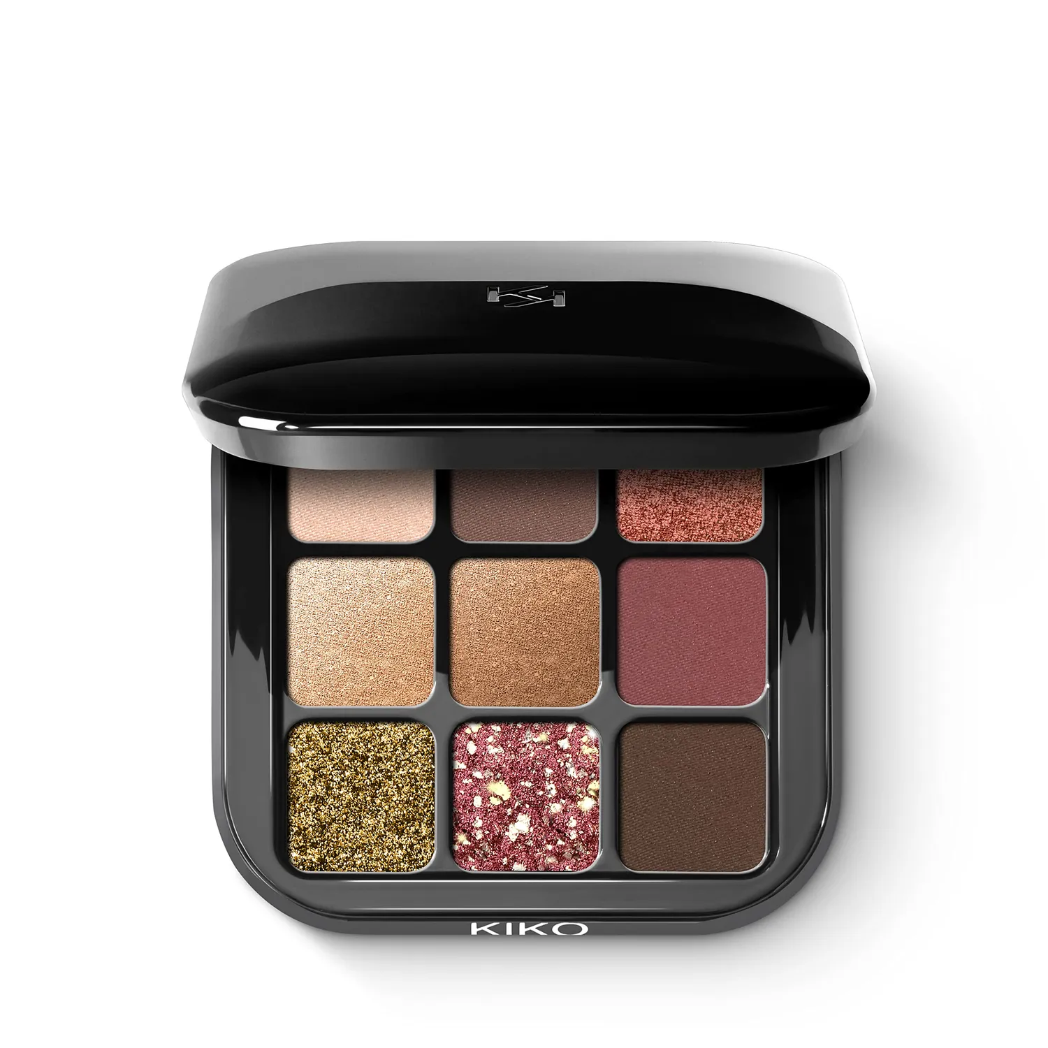 KIKO Glamour Multi Finish 01 palette 9 ombretti