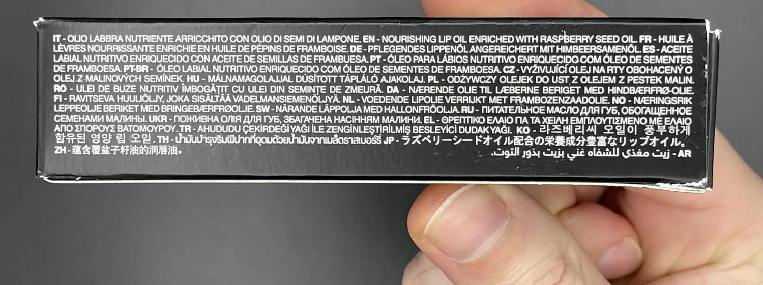 KIKO 3D Hydra Lip Oil 01 Milky Way olio labbra idratante