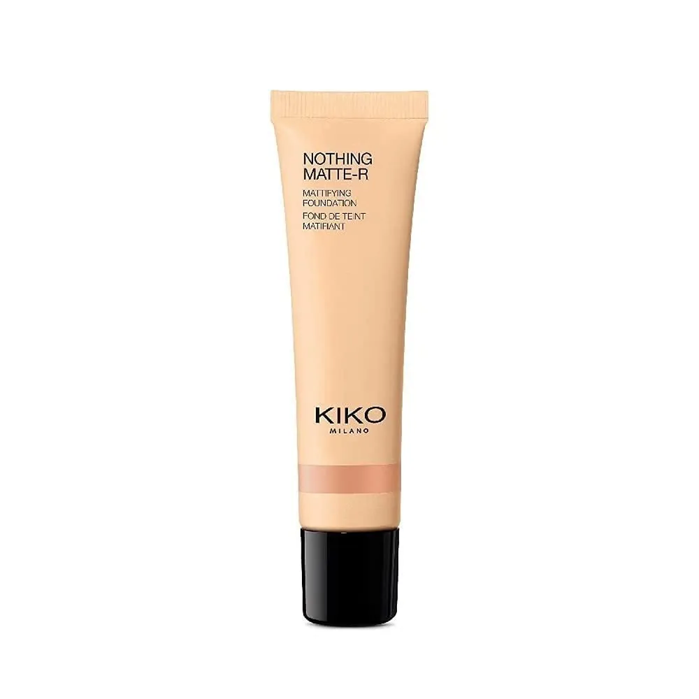 KIKO Nothing Matte-R 02 fondotinta fluido Neutral 01 opacizzante