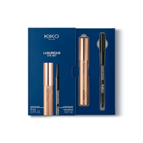 KIKO Luxurious Eye Set mascara + matita occhi nera